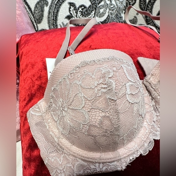 Maidenform Bra SE1102 Extreme Lift Push Up 5 Way convertible Wire 34B Blush 3478 - Picture 4 of 12